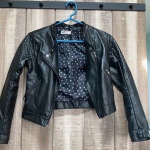 H&M Girls Vegan Leather Jacket